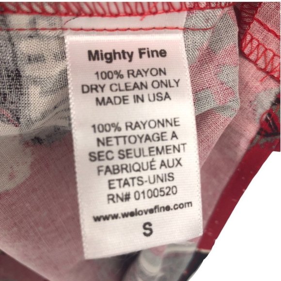 Star Wars x We Love Fine Button Up Aloha Hawaiian Shirt NWT Size S - Picture 9 of 10